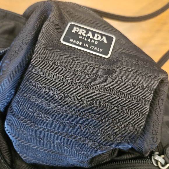 Prada Classic Black Nylon Tote, w/ COA - Picture 13 of 15